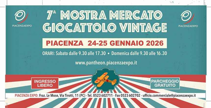 7^ mostra mercato giocattolo vintage